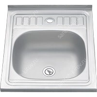 Мойка глянцевая 50х60см 0,6х160мм MELANA