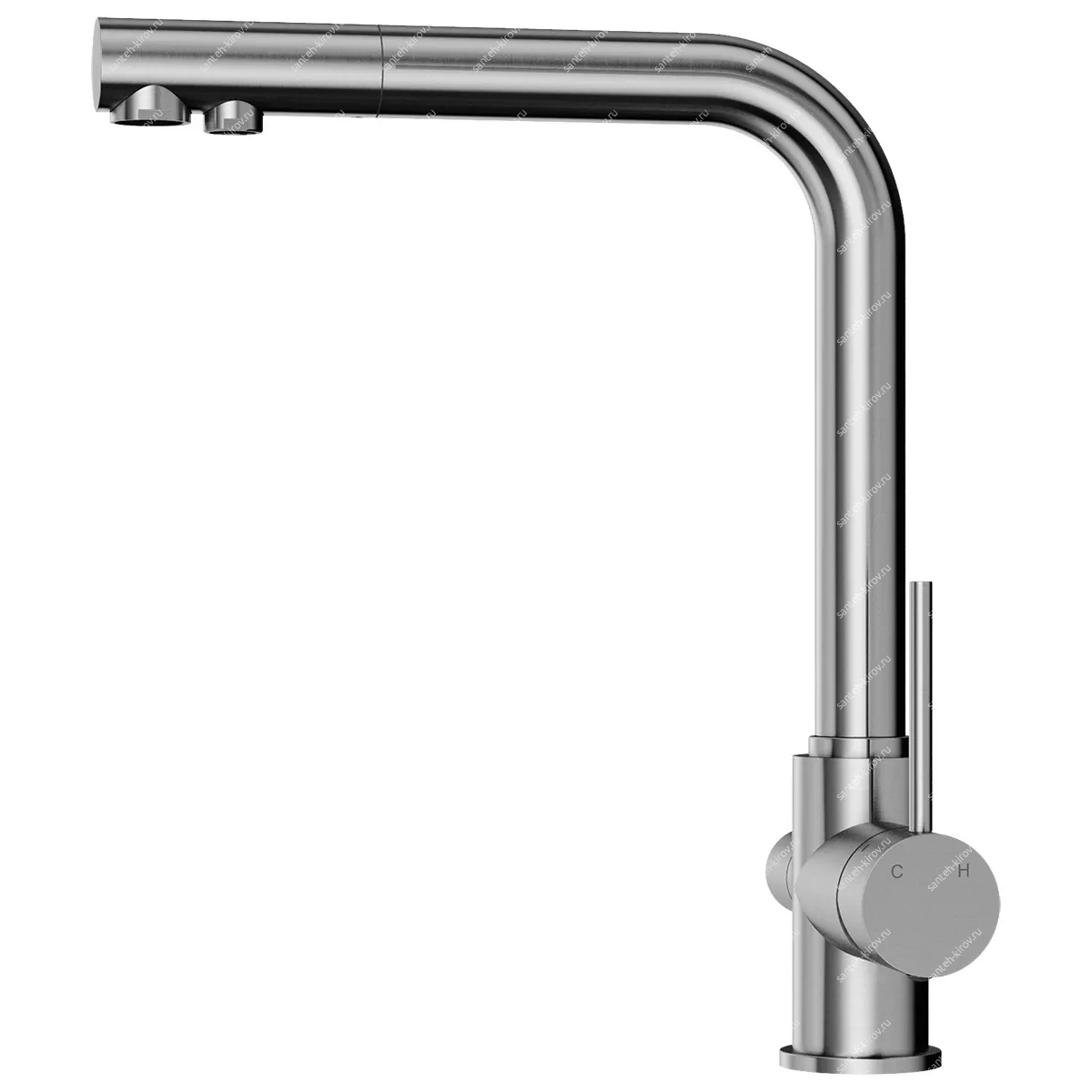 Смеситель для кухни 56А5216-Steel Elghansa
