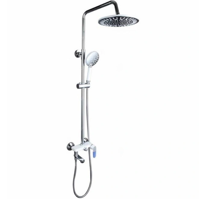 Душевая система Frap F2434 хром-белый, латунь, тропический душ