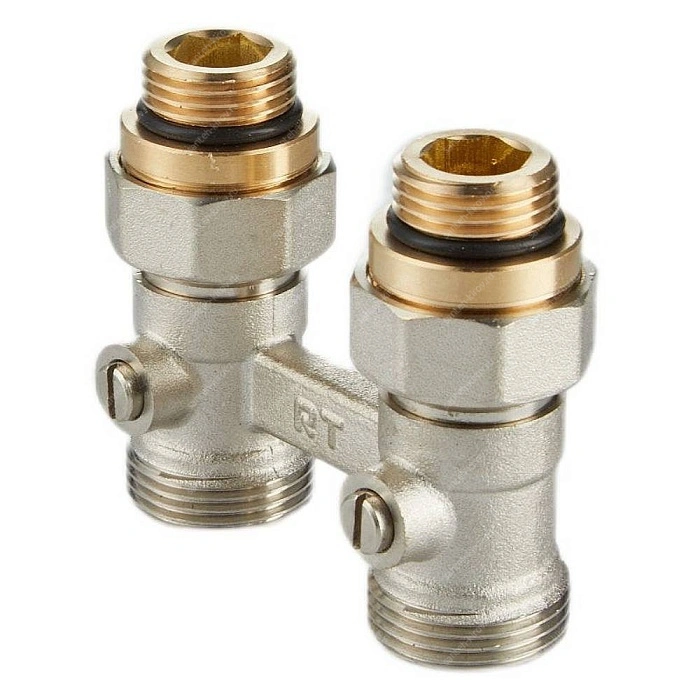 Узел нижнего подключения прямой 3/4" Royal Thermo