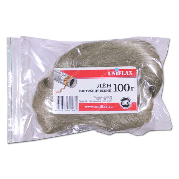 Лен сантехнический 100г