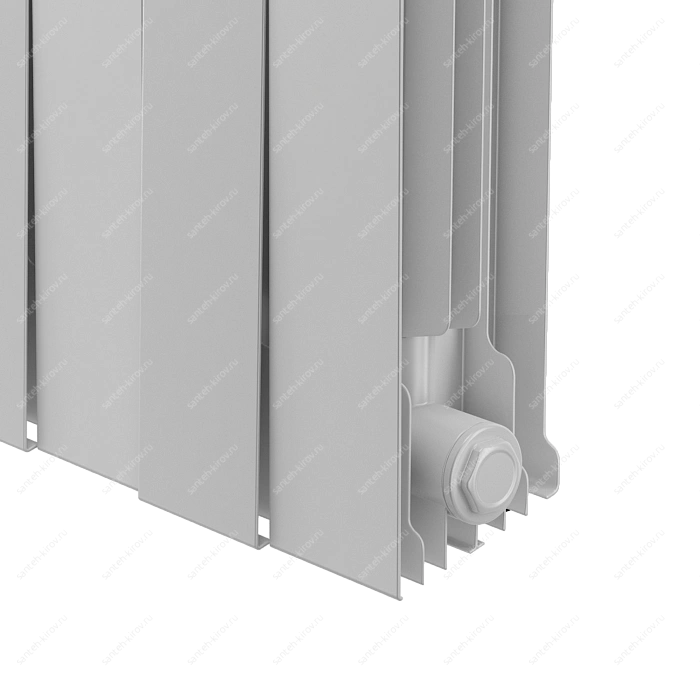 Радиатор биметалл 500мм 12 секций PianoForte new/Bianco Traffico Royal Thermo