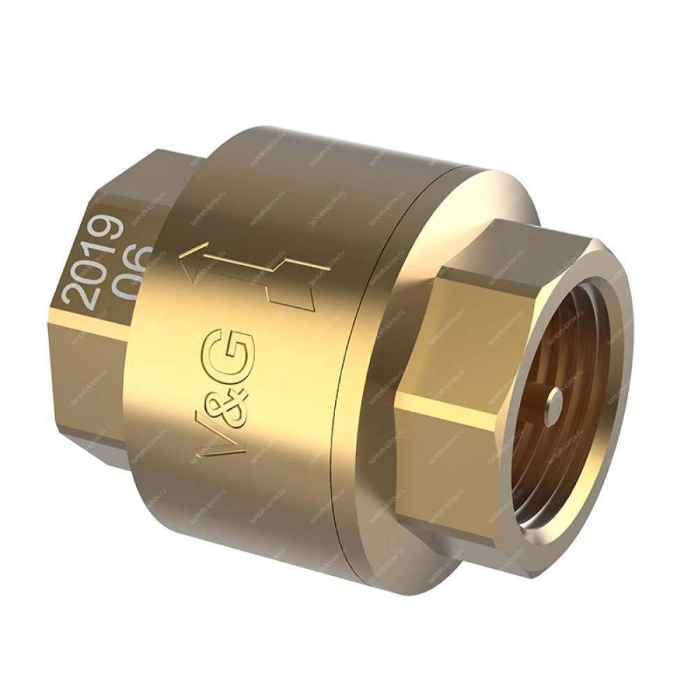 Обратный клапан 3/4" гг V&G