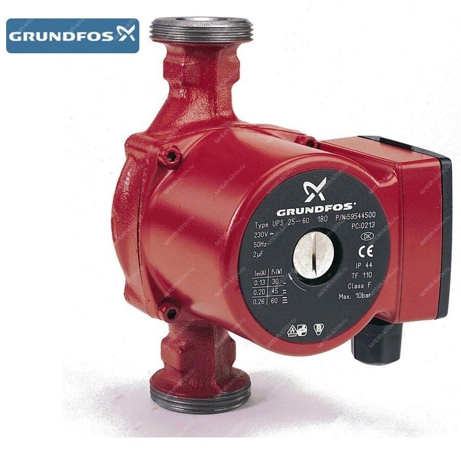 Циркуляционный насос UPS 25/60 GRUNDFOS