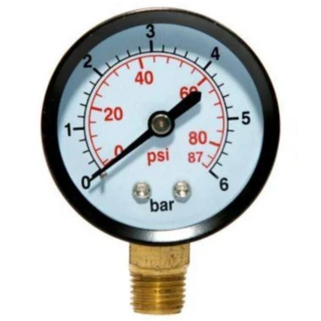 Манометр радиальный D50мм 6 bar Y-50-6 TIM®