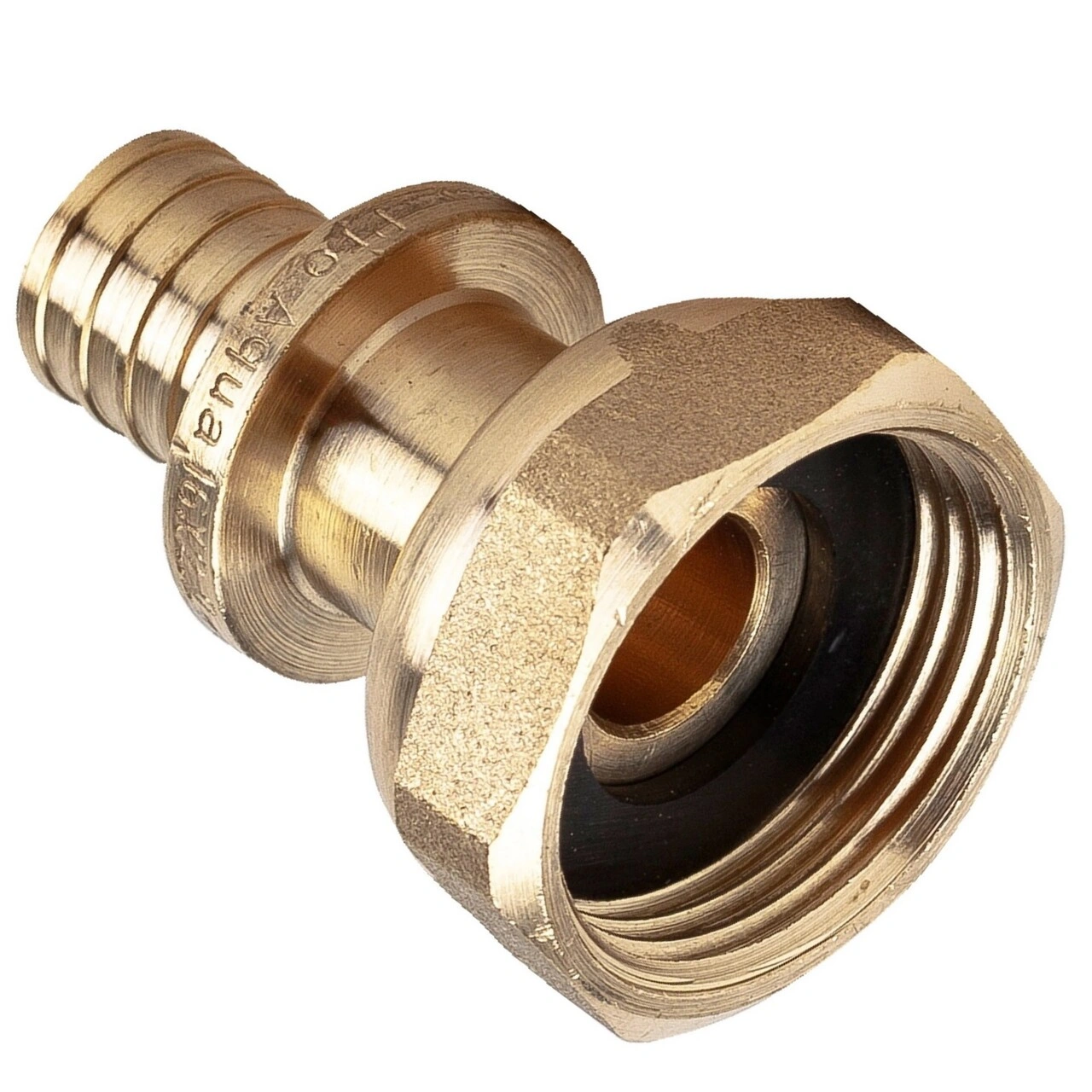 Муфта надвижная D20мм с накидной гайкой 3/4" ProAqua
