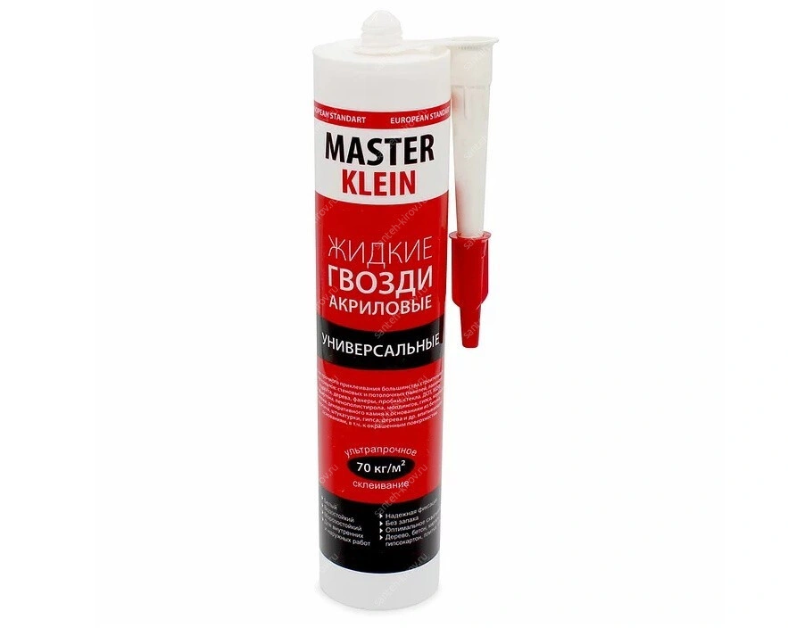 Жидкие гвозди Master Klein Акриловые белые 375 гр