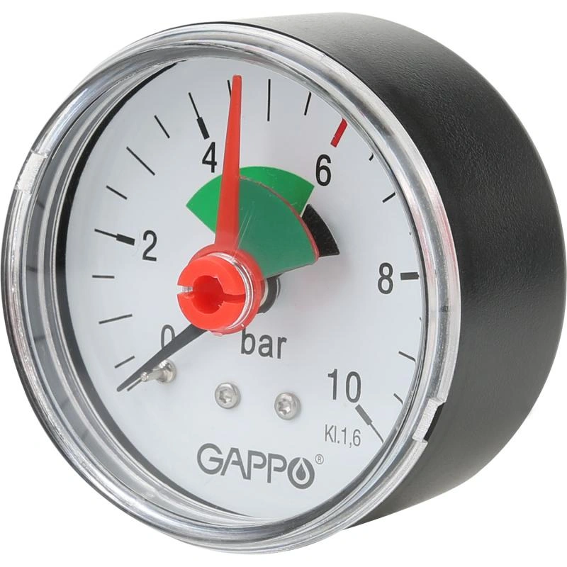 Манометр аксиальный 6 бар G1471.6 GAPPO