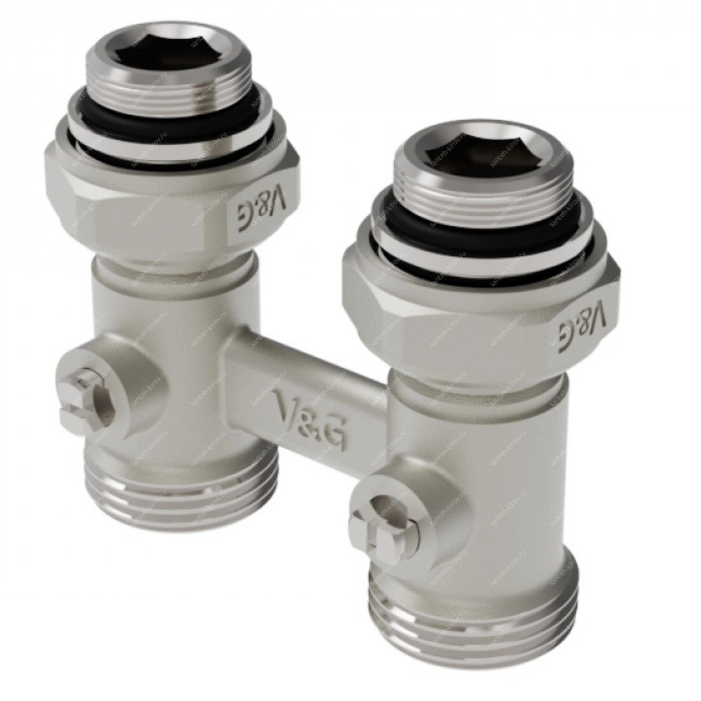 Узел нижнего подключения прямой 3/4" VG-605101 V&G