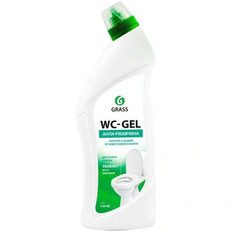 Средство для чистки сантехники "WC-GEL" GRASS