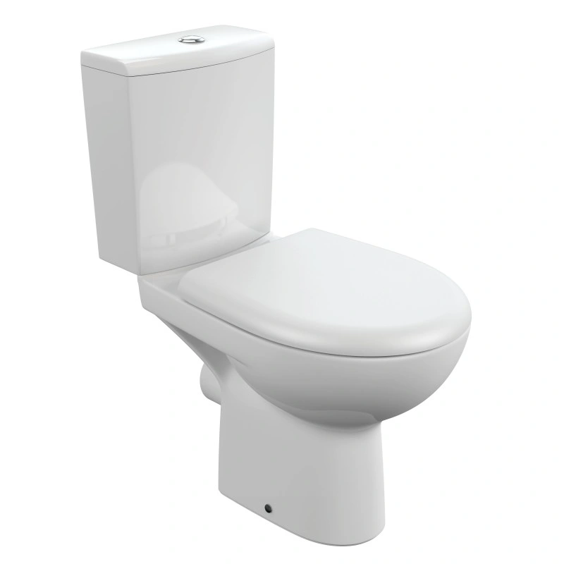 Унитаз-компакт NATURE CLEAN ON белый микро-лифт (Cersanit)