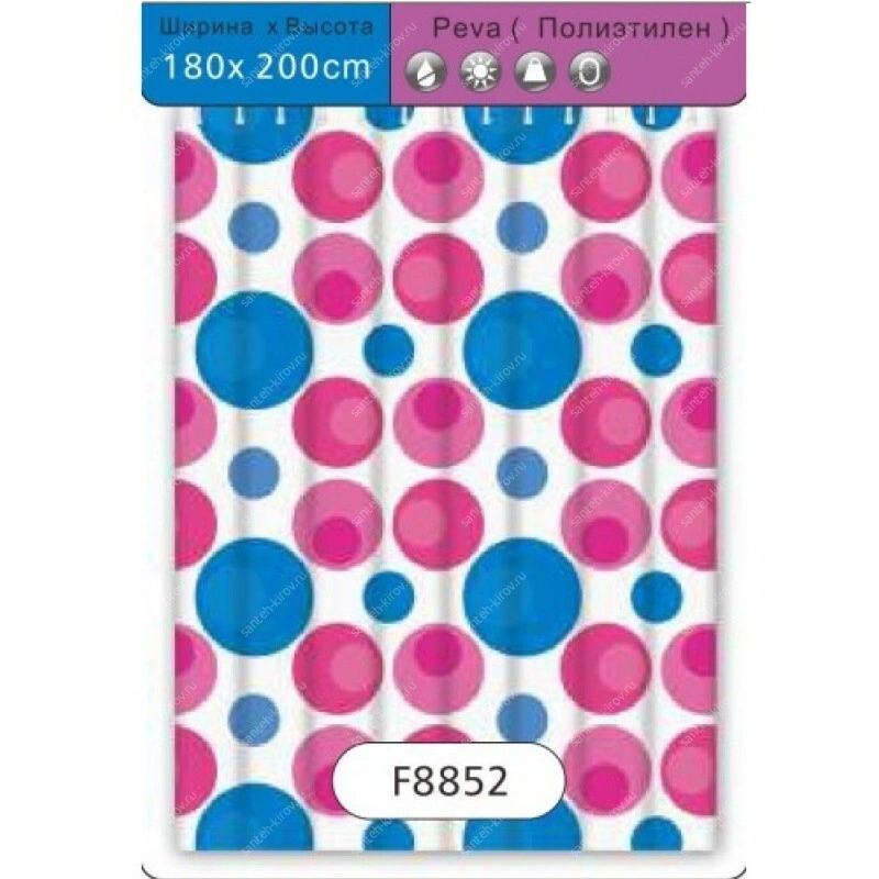 Штора для ванной F8852 Frap