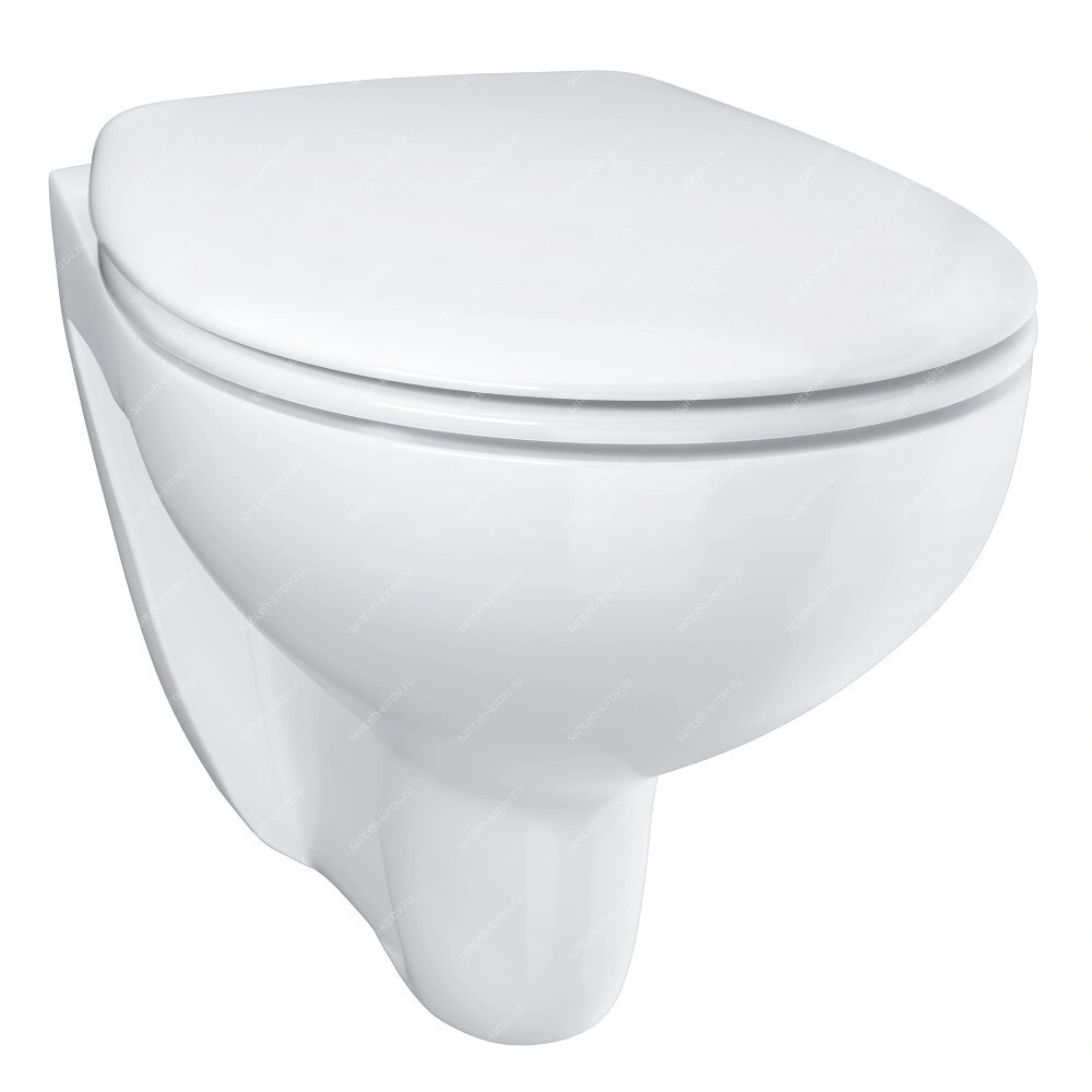 Унитаз подвесной Bau Ceramic микро-лифт (GROHE) 39351000