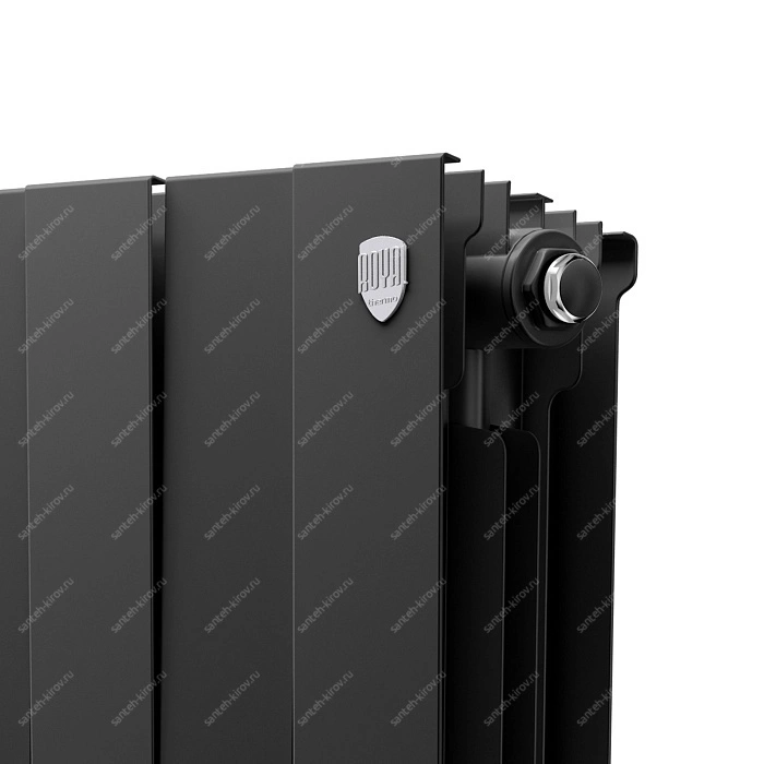 Радиатор биметалл 500мм 10 секций PianoForte new/Noir Sable Royal Thermo