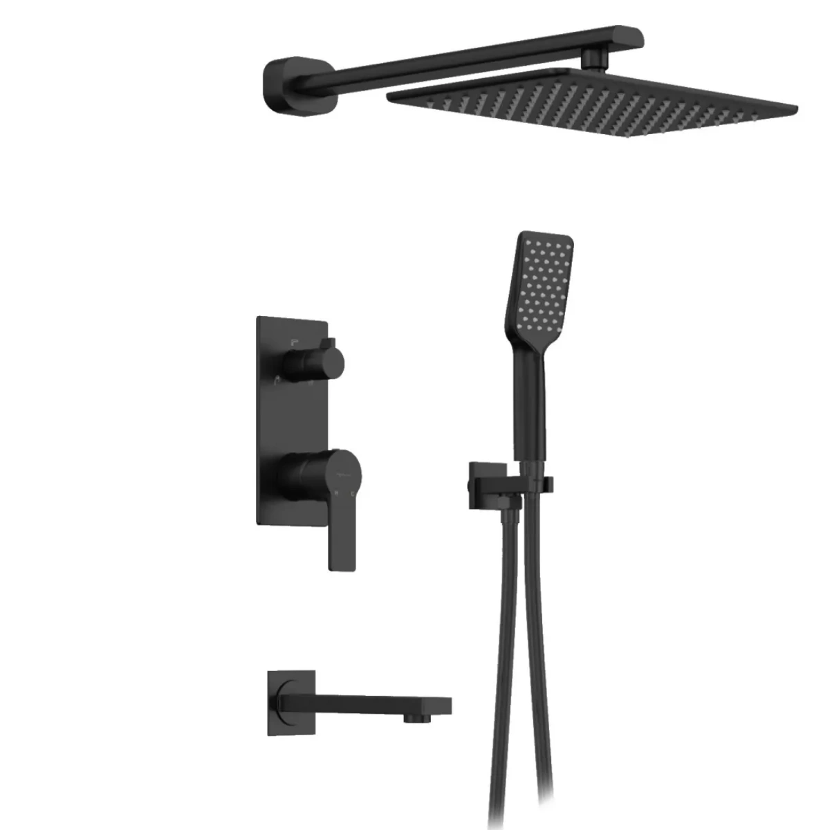 Душевая система Elghansa 54Q0743-Black (Set-15-New)