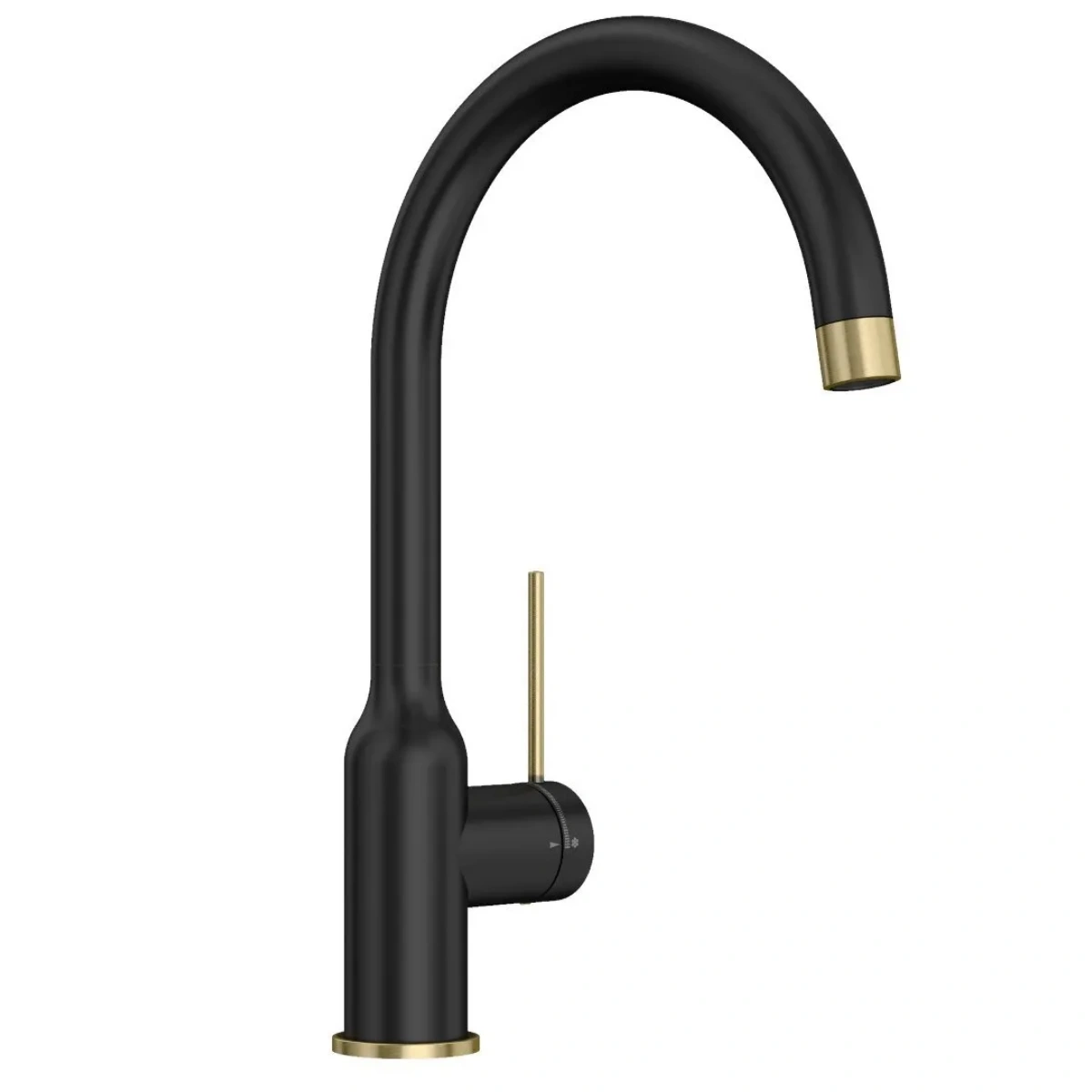 Смеситель для кухни 56B2013-BlackBrass Elghansa