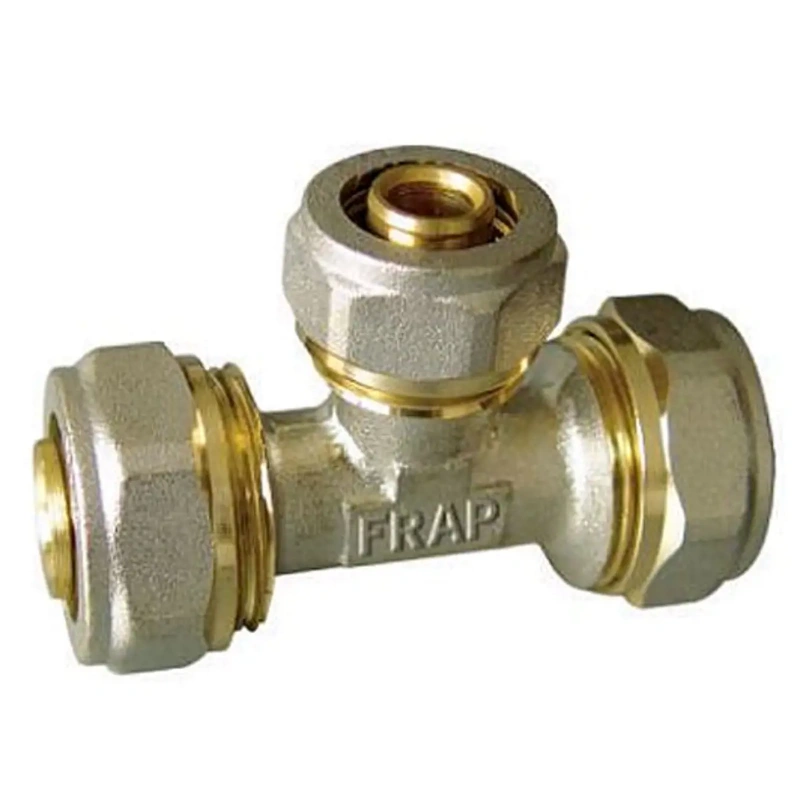 Тройник D16х16х16мм ЦЦЦ Frap