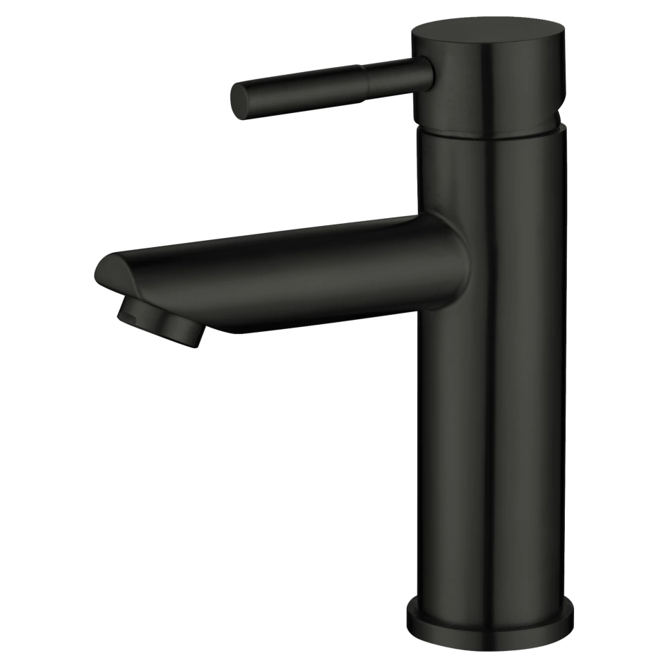 Смеситель для умывальника MLN-F-610101PVD-B Tondo MELANA