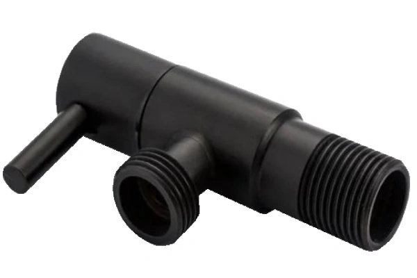 Кран угловой 1/2"х1/2" шш BL5825S.BK TIM