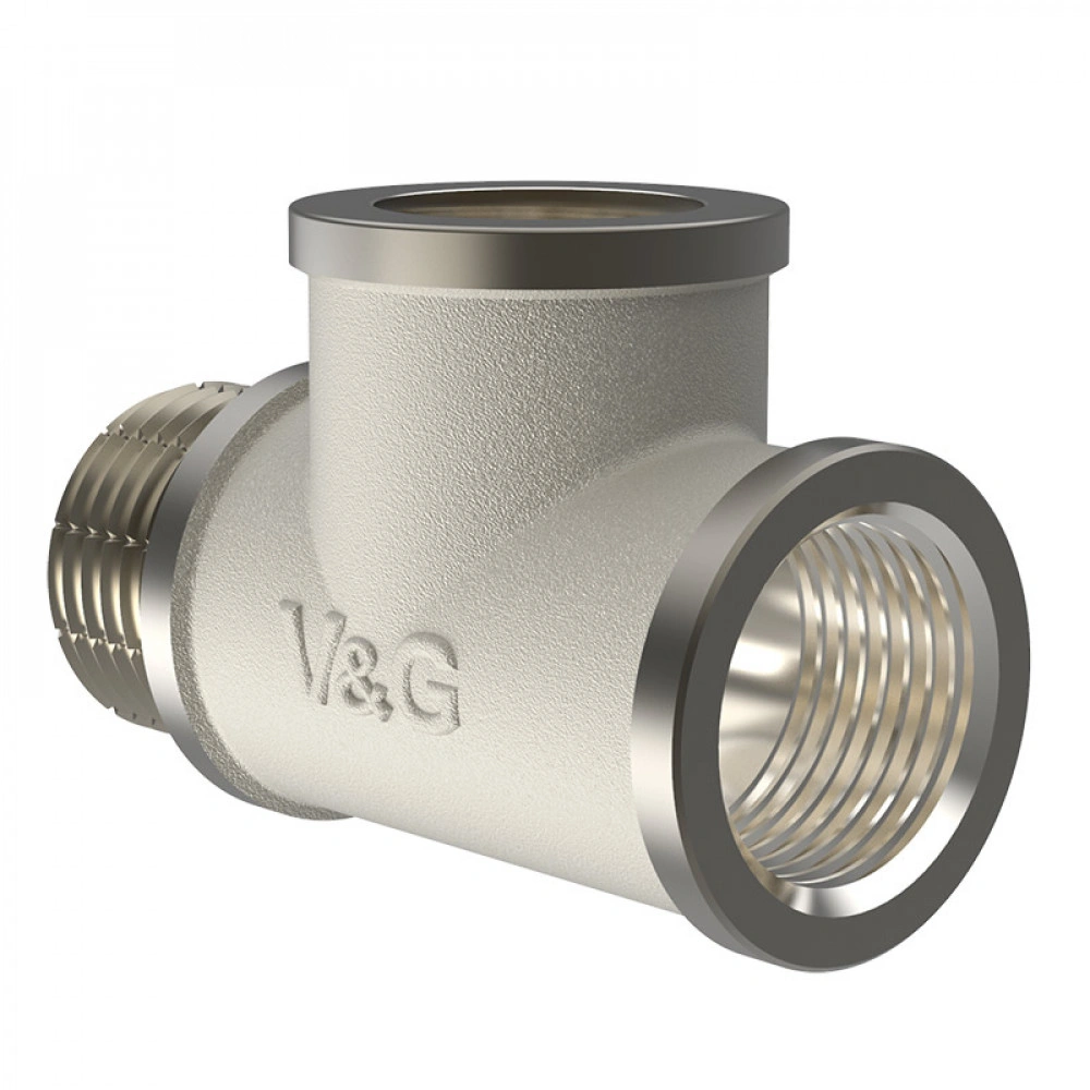 Тройник 1/2" ггш V&G VG-202701