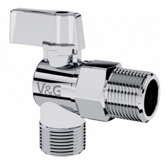 Кран шаровой угловой 1/2"х1/2" шш V&G VG-501101