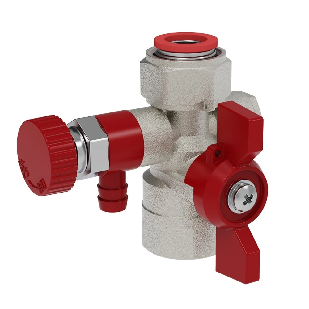 Шаровой кран 1/2" гг бабочка V&G VG-108201