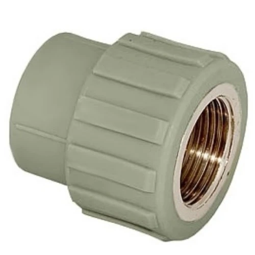 Муфта D25мм х 1/2" (внутренняя резьба) серый РТП