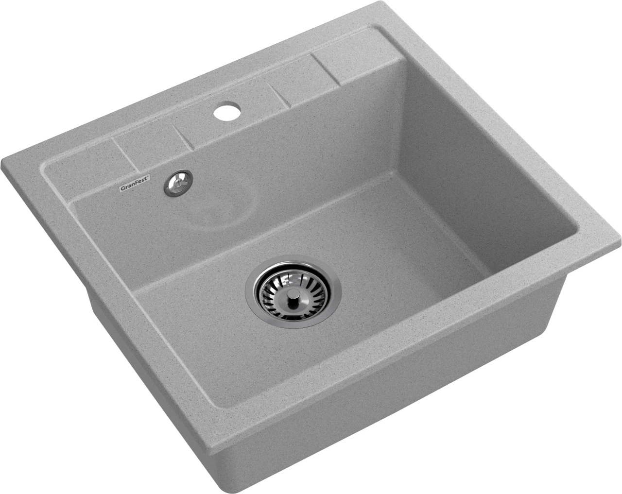 Мойка квадратная серая 310 GF-Q561 GRANFEST