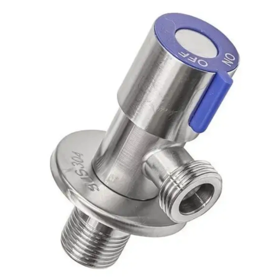 Кран угловой 1/2"х1/2" шш FSL023SS синий FITSAN