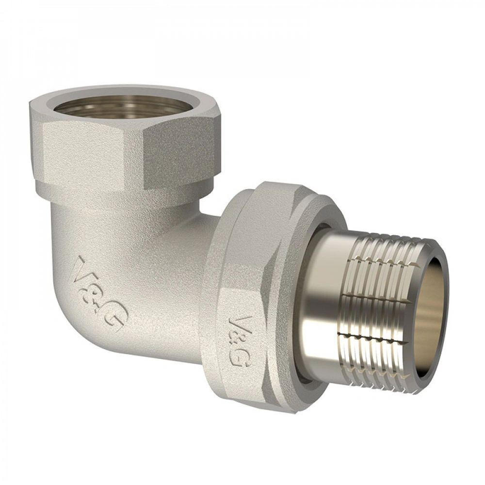 Американка угловая 1/2"х1/2" вн V&G